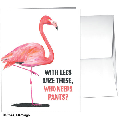 Flamingo, Greeting Card (8452AA)