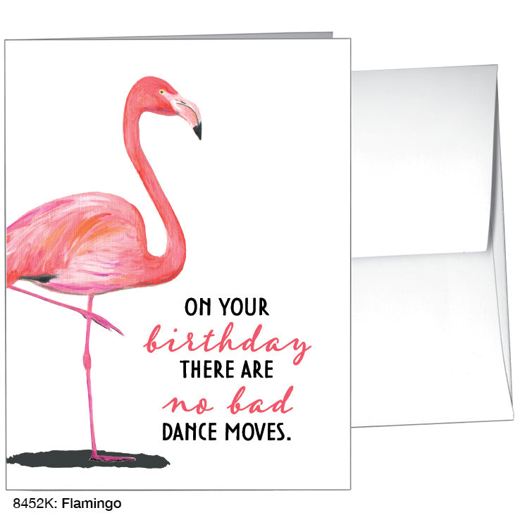 Flamingo, Greeting Card (8452K)