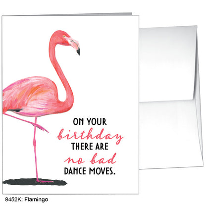 Flamingo, Greeting Card (8452K)