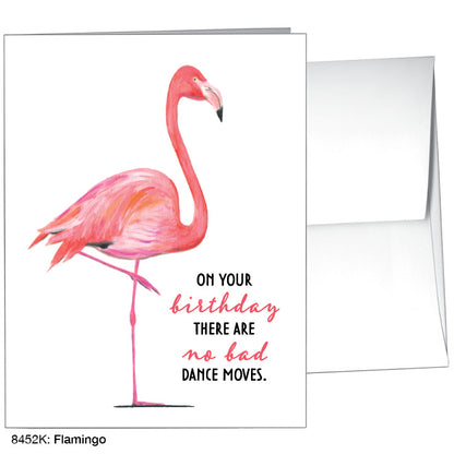 Flamingo, Greeting Card (8452K)