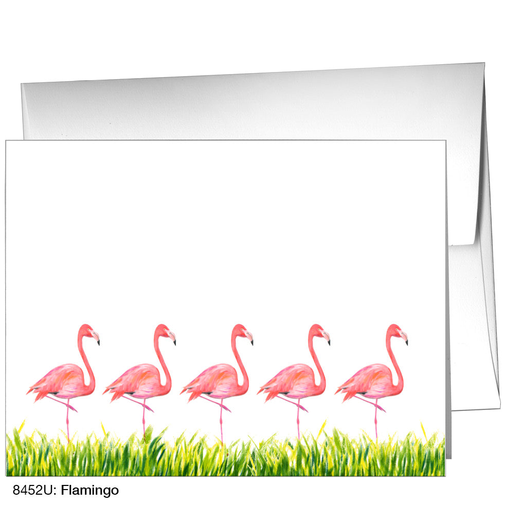 Flamingo, Greeting Card (8452U)