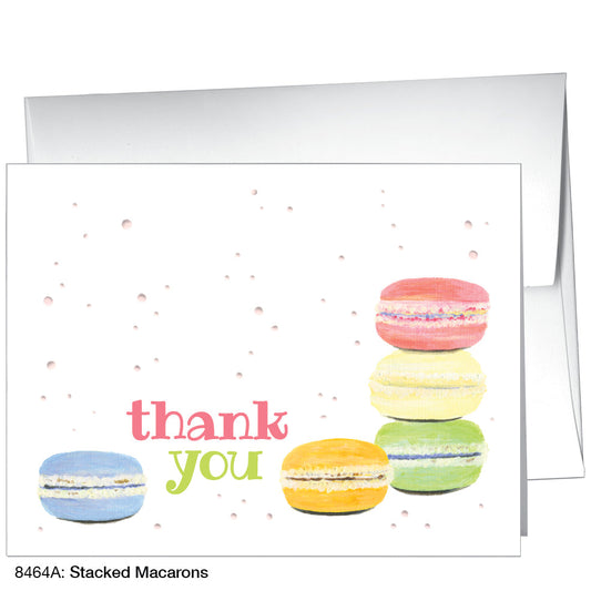 Stacked Macarons, Greeting Card (8464A)