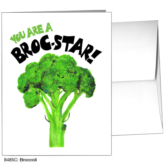 Broccoli, Greeting Card (8485C)