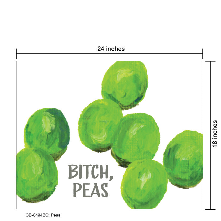 Peas, Card Board (8494BC)