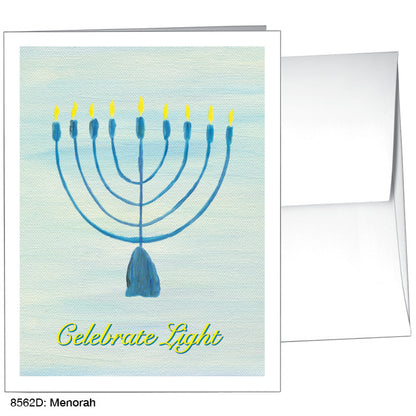 Menorah, Greeting Card (8562D)