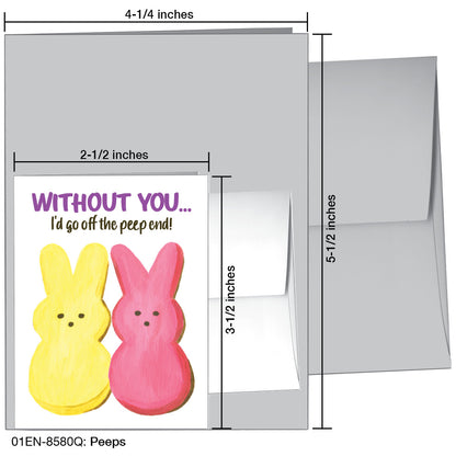 Peeps, Greeting Card (8580Q)