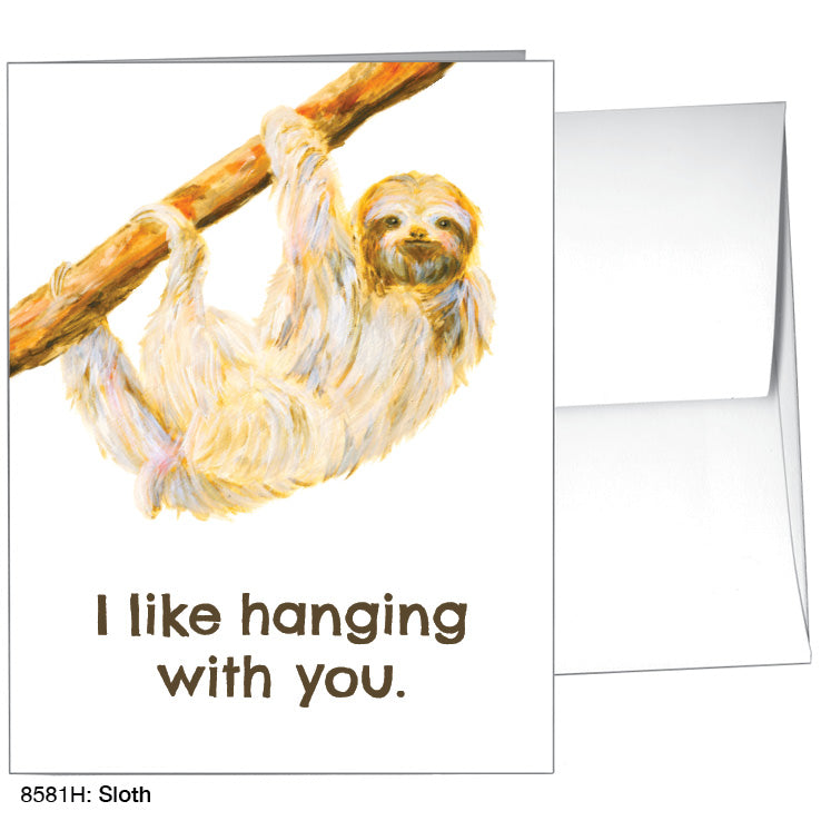 Sloth, Greeting Card (8581H)