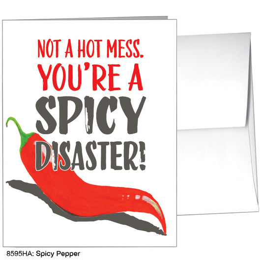 Spicy Pepper, Greeting Card (8595HA)