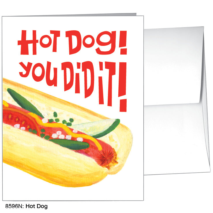 Hot Dog, Greeting Card (8596N)