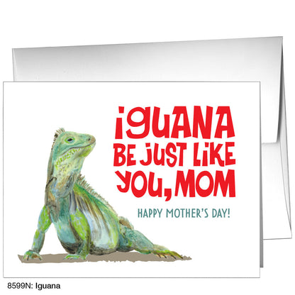 Iguana, Greeting Card (8599N)