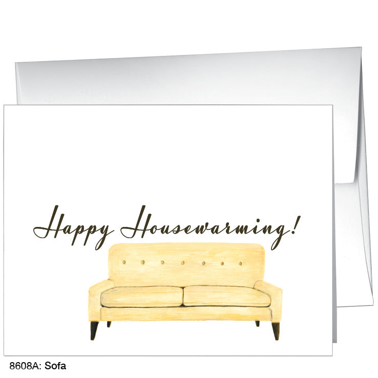 Sofa, Greeting Card (8608A)