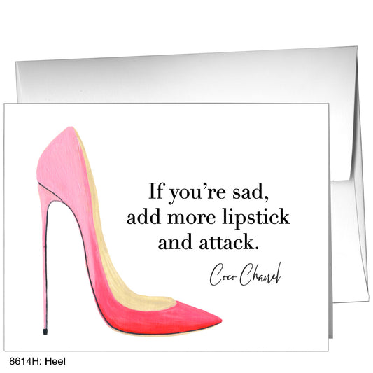 Heel, Greeting Card (8614H)