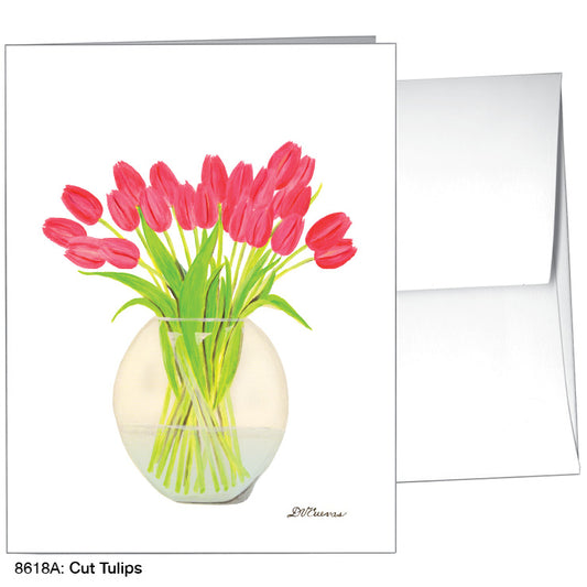 Cut Tulips, Greeting Card (861A)