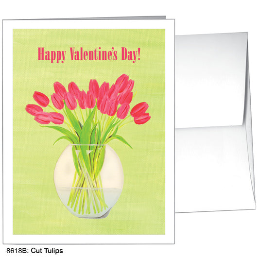 Cut Tulips, Greeting Card (8618B)