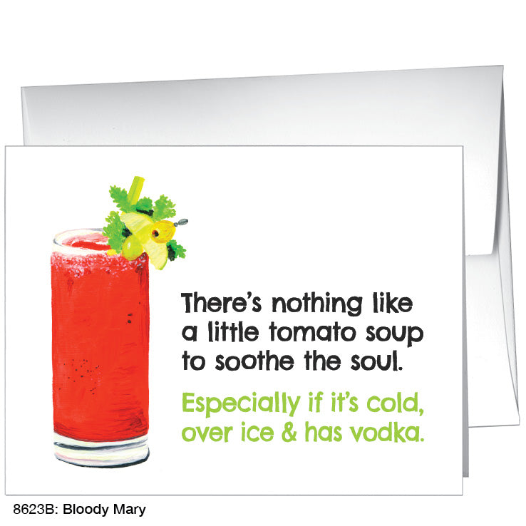 Bloody Mary, Greeting Card (8623B)