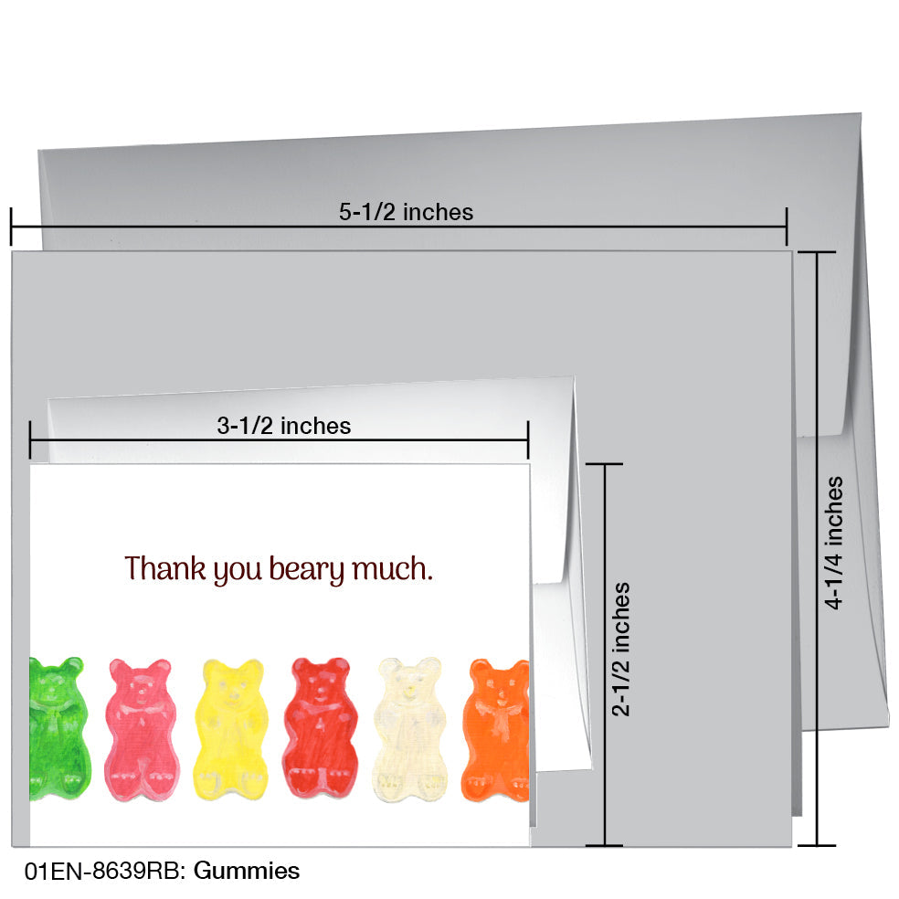 Gummies, Greeting Card (8639RB)