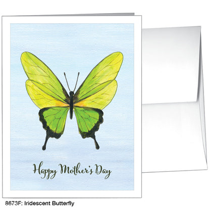 Iridescent Butterfly, Greeting Card (8673F)