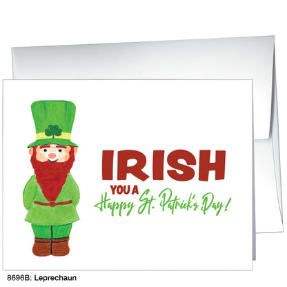 Leprechaun, Greeting Card (8696B)