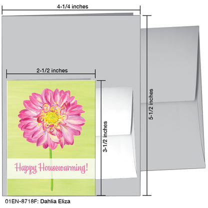 Dahlia Eliza, Greeting Card (8718F)