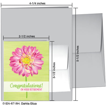 Dahlia Eliza, Greeting Card (8718H)