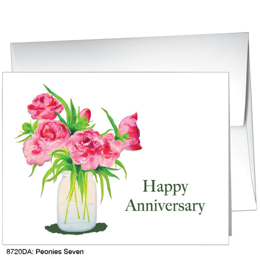 Peonies Seven, Greeting Card (8720DA)