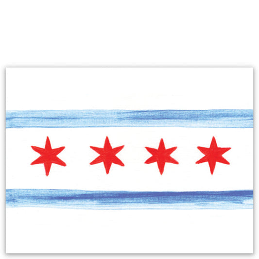 Flag of Chicago, Sticker (8736A-C)