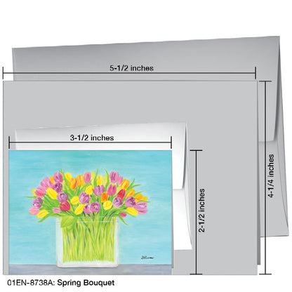 Spring Bouquet, Greeting Card (8738A)