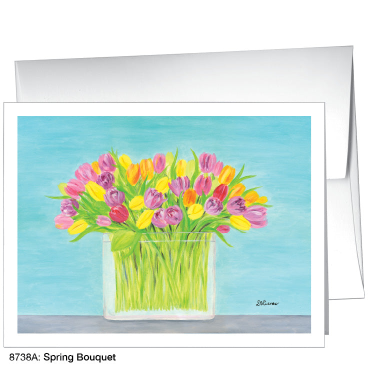 Spring Bouquet, Greeting Card (8738A)