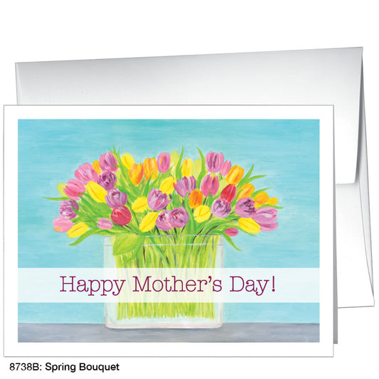 Spring Bouquet, Greeting Card (8738B)