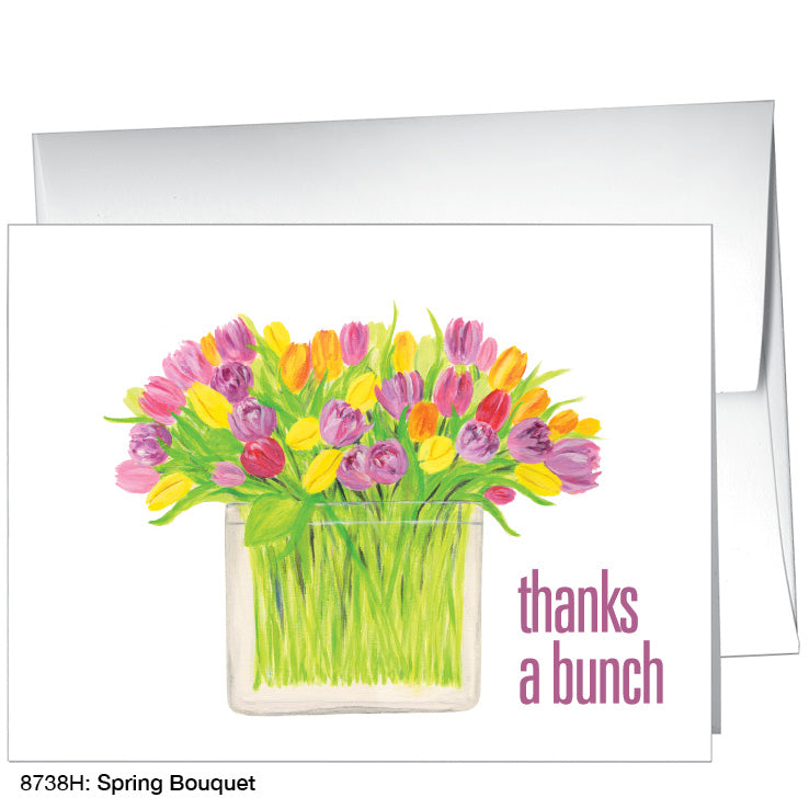 Spring Bouquet, Greeting Card (8738H)