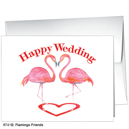 Flamingo Friends, Greeting Card (8741B)