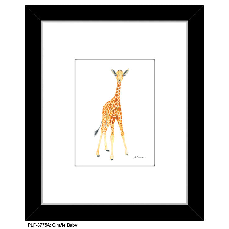 Giraffe Baby, Print (#8775A)