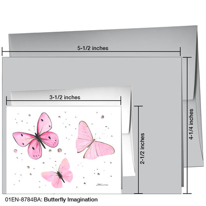 Butterfly Imagination, Greeting Card (8784BA)