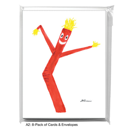 WWIBUG - Red, Greeting Card (8787A)