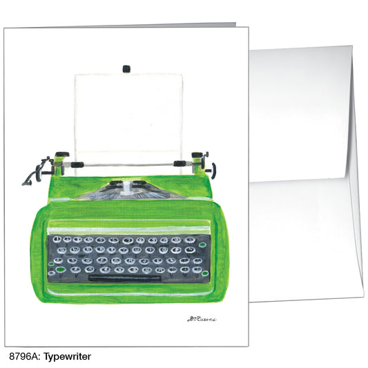 Typewriter, Greeting Card (8796A)