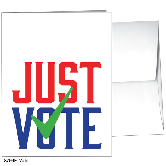 Vote, Greeting Card (8799F)