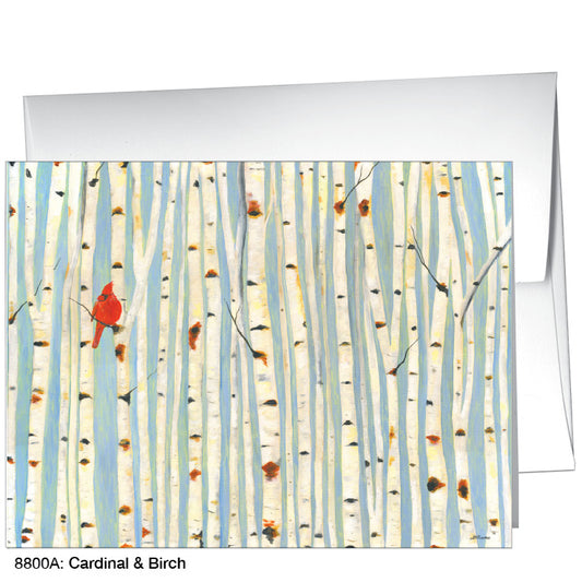 Cardinal & Birch, Greeting Card (8800A)