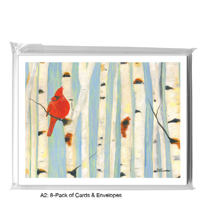 Cardinal & Birch, Greeting Card (8800B)