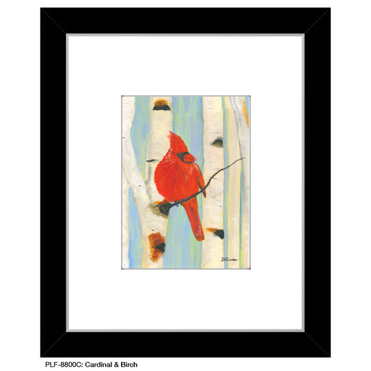 Cardinal & Birch, Print (#8800C)