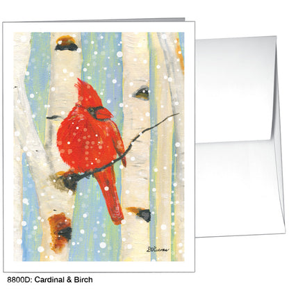 Cardinal & Birch, Greeting Card (8800D)