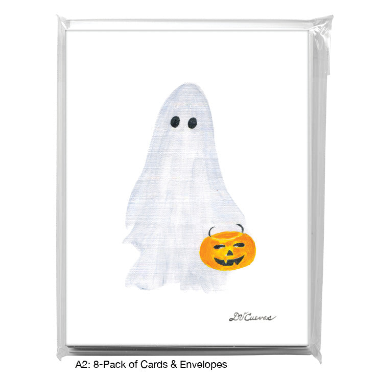 Ghostie - Trick-or-Treat, Greeting Card (8802A)