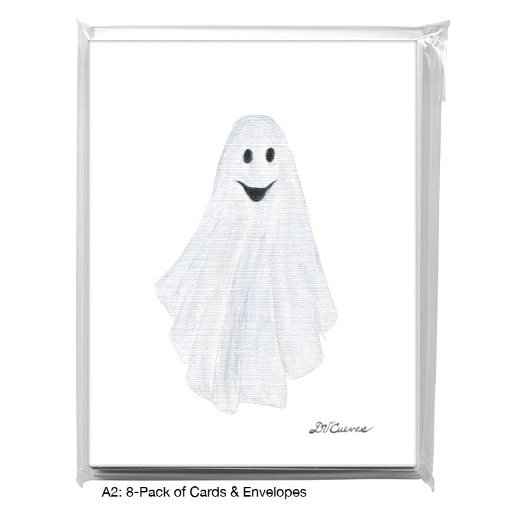 Ghostie - Smile, Greeting Card (8805A)