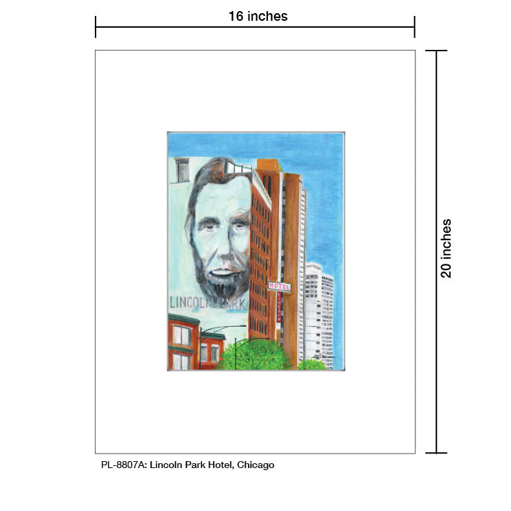 Lincoln Park Chicago, Print (#8807A)