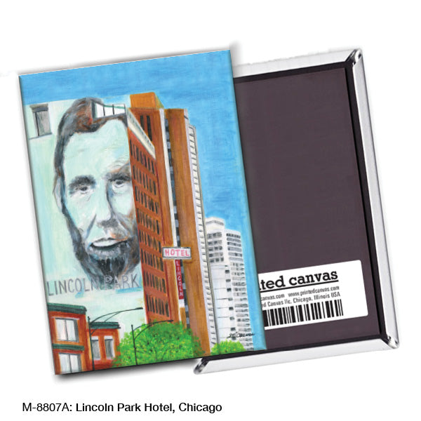 Lincoln Park Hotel, Chicago, Magnet (8807A)