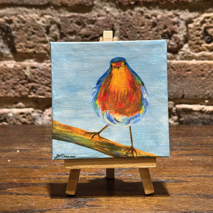 American Robin, Mini Artwork (MA-8210)