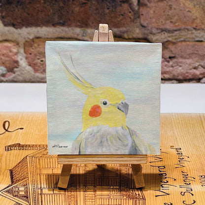 Cockatiel, Mini Artwork (MA-8745C)