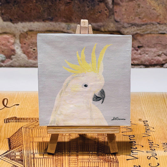 Cockatoo, Mini Artwork (MA-8064A)