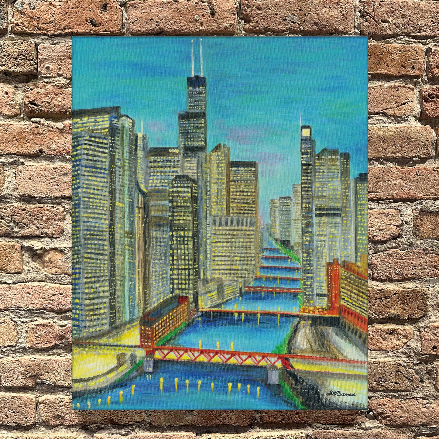 Night Bridges, Chicago, Original