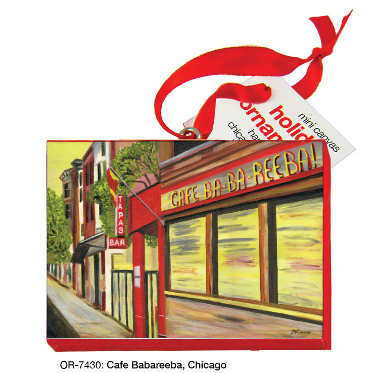 Cafe Ba Ba Reeba, Chicago, Ornament (OR-7430)