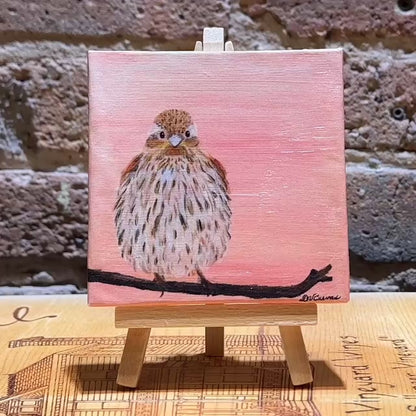 Sweet Finch, Mini Artwork (MA-8325)